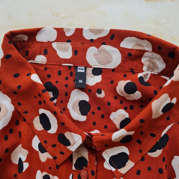 Size- M, HEMA printed shirt for women - Picture 5 of 5
